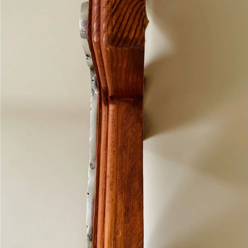 Wooden and metal cross